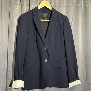 J Crew Navy Suit, Jacket and Pants